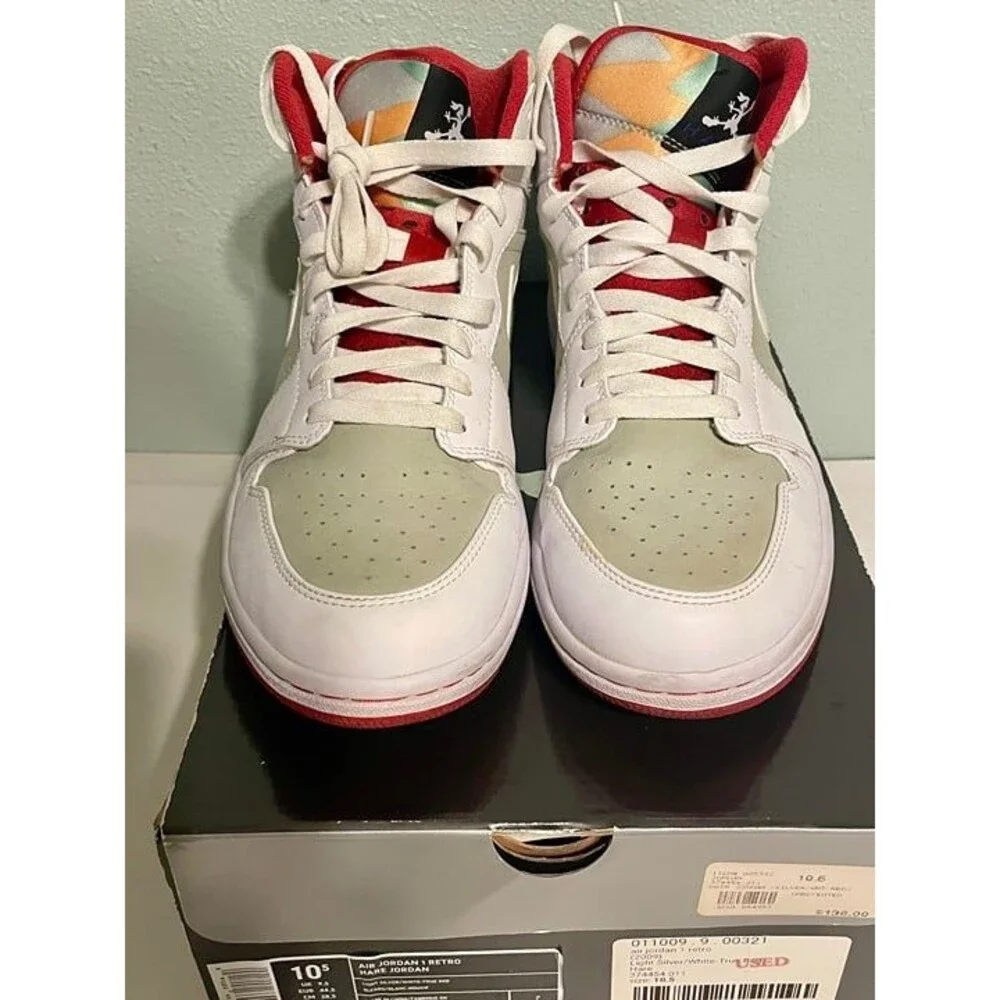 Jordan 1 Hare size 10.5 Men's Shoes Used 374454 011